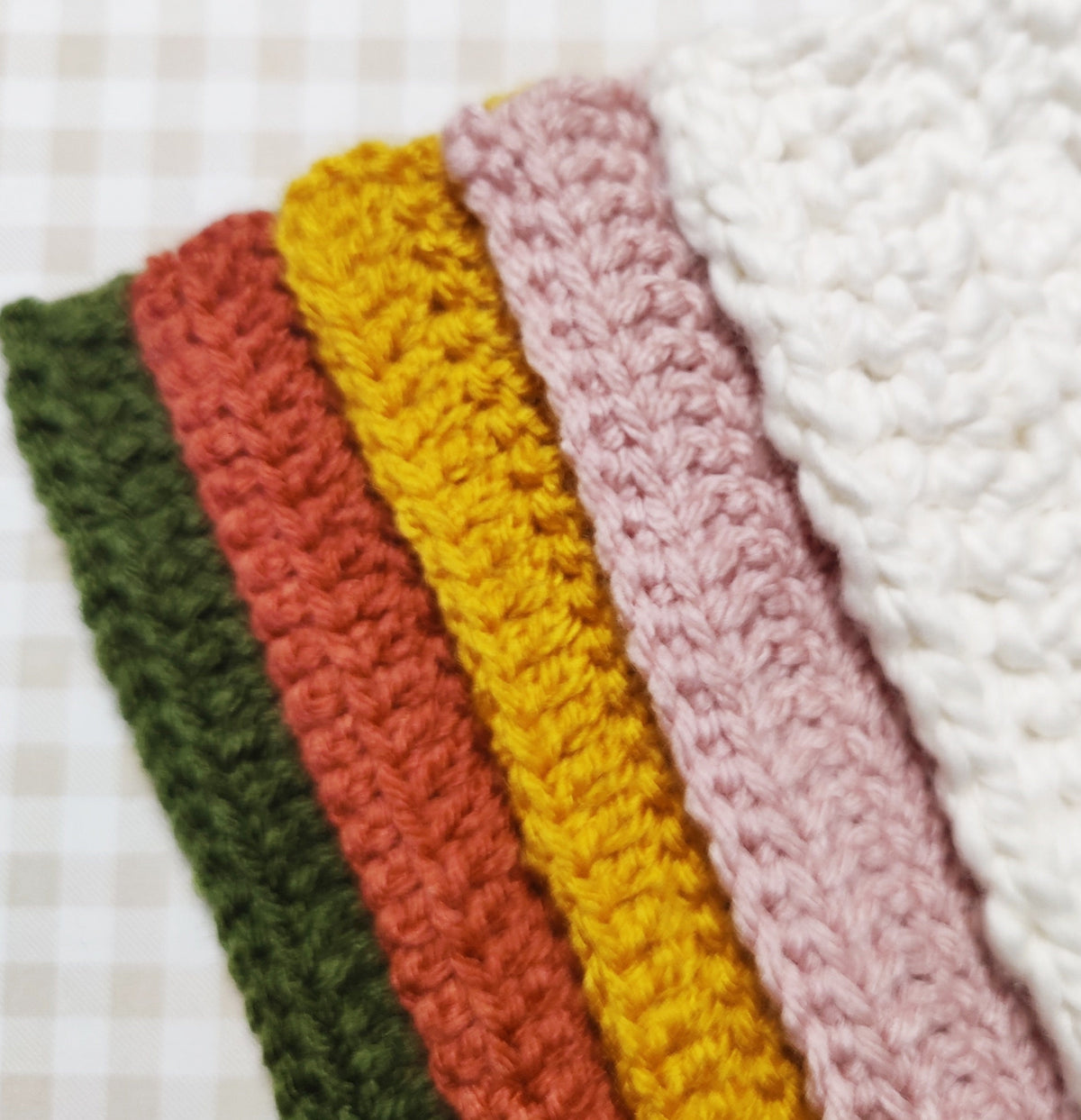 Miniature Crochet Blanket/Throw 1:12 Scale
