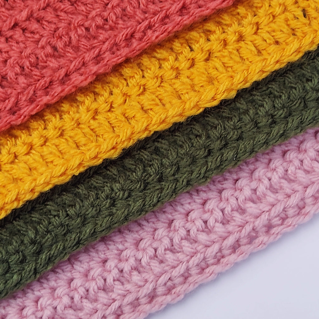 Miniature Crochet Blanket/Throw 1:12 Scale