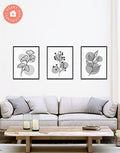Miniature Modern Art, Gallery Wall for Dollhouses Printable Download 8.5 x 11"