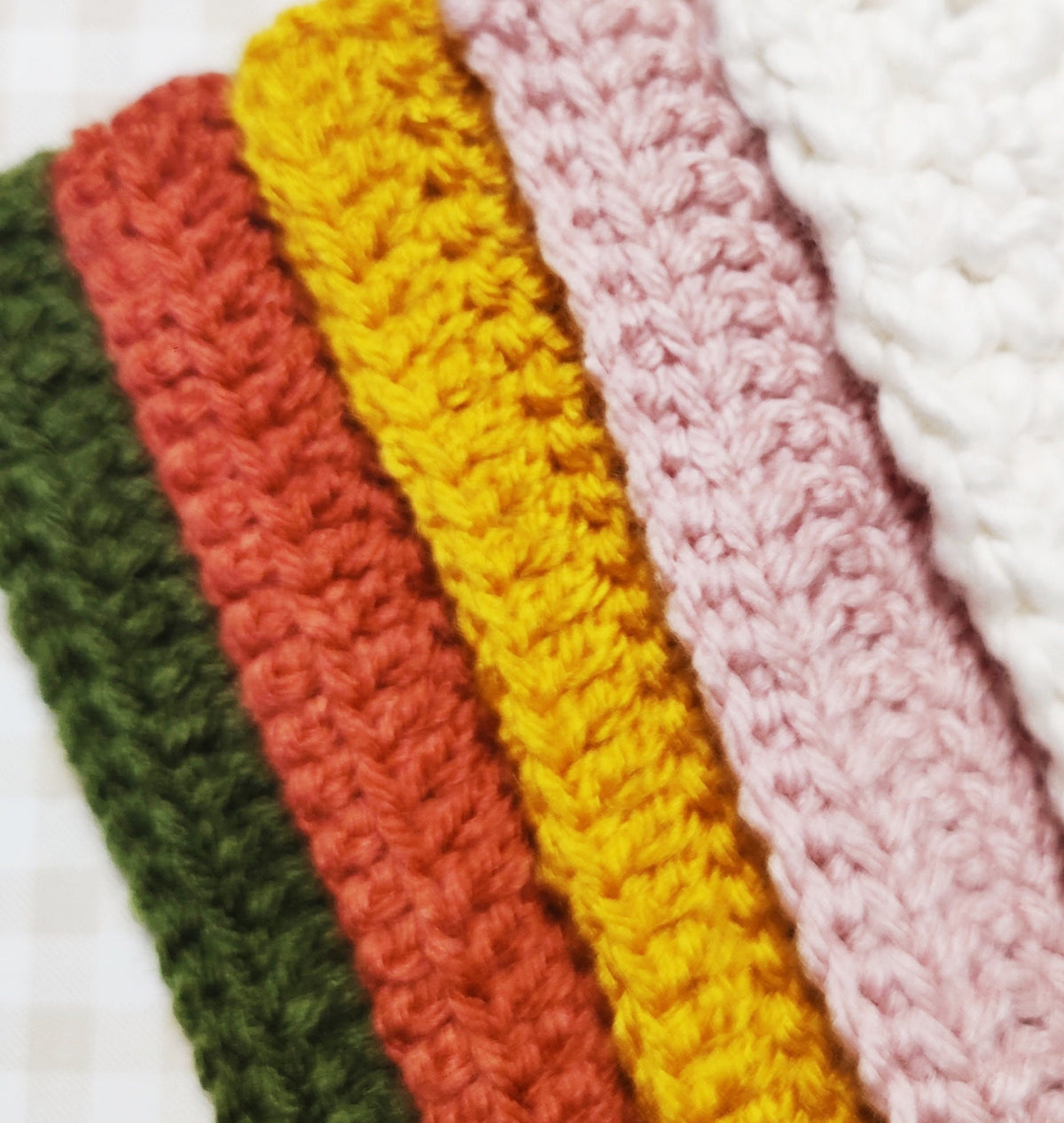 Miniature Crochet Blanket/Throw 1:12 Scale