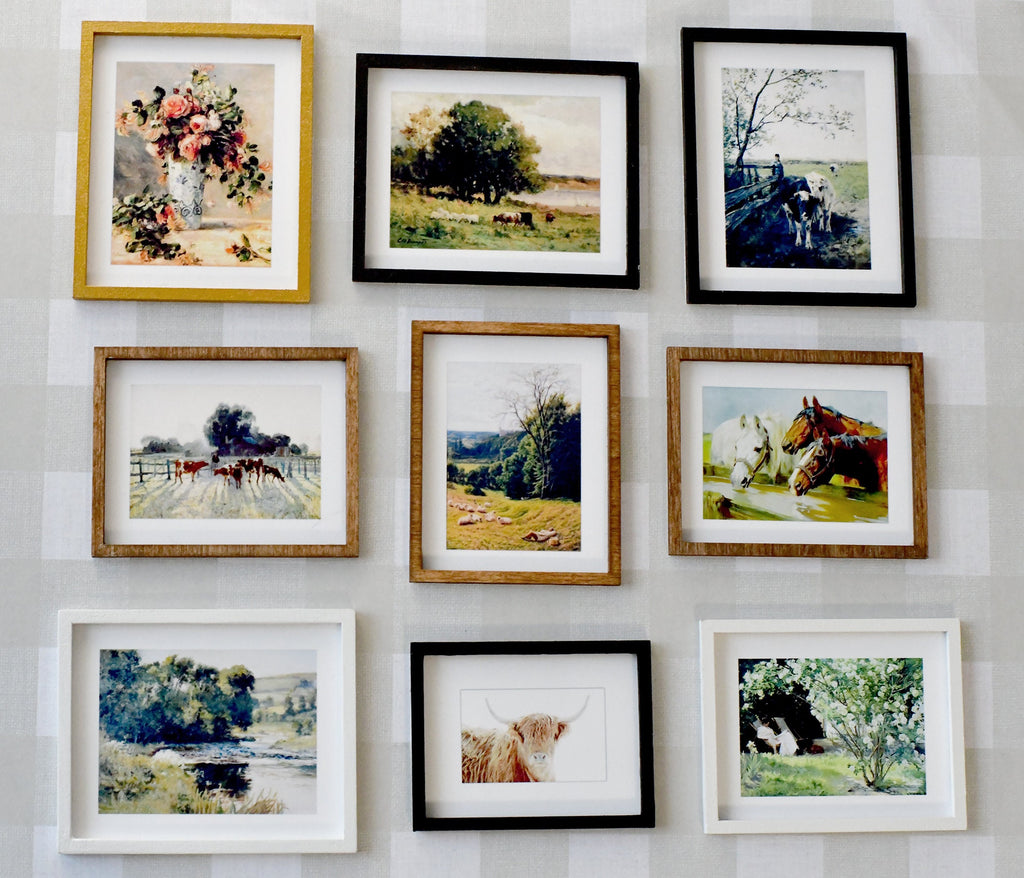 Miniature Dollhouse Custom Portrait Wall Art