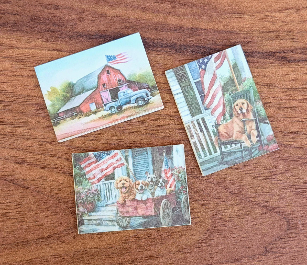 Miniature Dollhouse Christmas Holidays Wall Art Limited Quantities Available