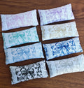 Miniature Dollhouse Large Lumbar Pillow, Accent Pillow Cushions Toile du Joye