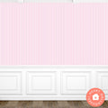 Light Pink Stripes Wallpaper for Dollhouse Digital Download
